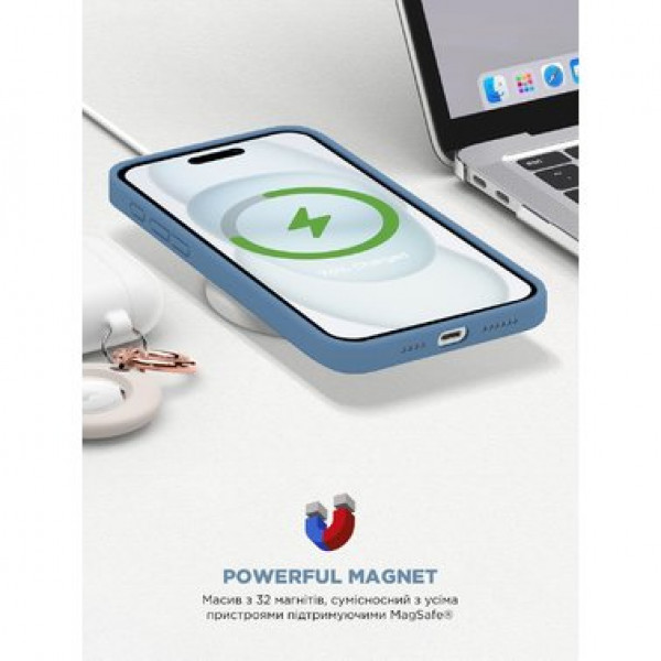 Фото - Чохол для смартфону Armorstandart ICON2 MagSafe for Apple iPhone 15 Winter Blue (ARM72760)