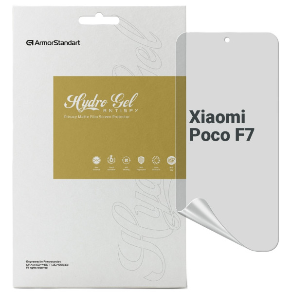 Фото - Захисна плівка для смартфону Armorstandart Anti-spy for Xiaomi Poco F7 (ARM80340)