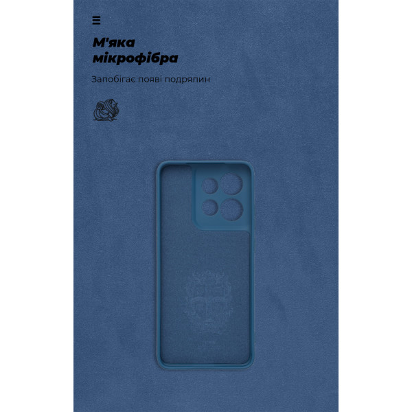 Фото - Чохол для смартфону Armorstandart ICON for Motorola Edge 50 Neo Camera cover Blue (ARM80012)