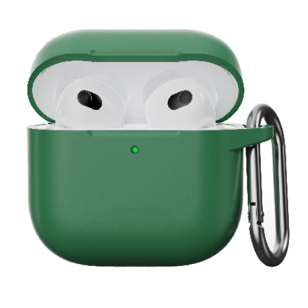 Фото - Чохол для навушників Armorstandart Hang Case for Apple AirPods 4 Needle Green (ARM81289)
