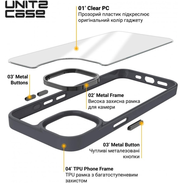 Фото - Чехол для смартфона Armorstandart UNIT2 for Samsung S25 Plus Black (ARM81840)