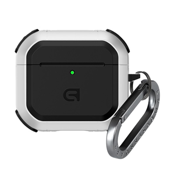 Фото - Чохол для навушників Armorstandart Panzer for Apple Airpods 4 White (ARM82553)