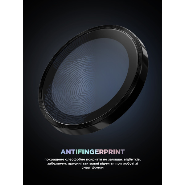 Фото - Защитное стекло для смартфона Armorstandart для камеры Supreme Black Icon for Samsung S25 Ultra Black Clear (ARM83223)