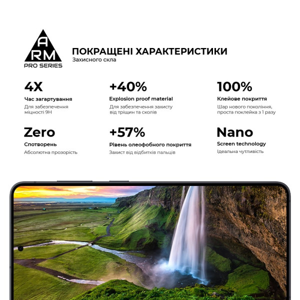 Фото - Захисне скло для смартфону Armorstandart Pro for Samsung S25 Edge 5G (SM-S937) (ARM83264)