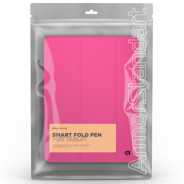 Фото - Чохол для планшету Armorstandart Smart Fold Pen for Samsung Galaxy Tab S9+/S9 FE+/S10+ Rose Red (ARM75008)