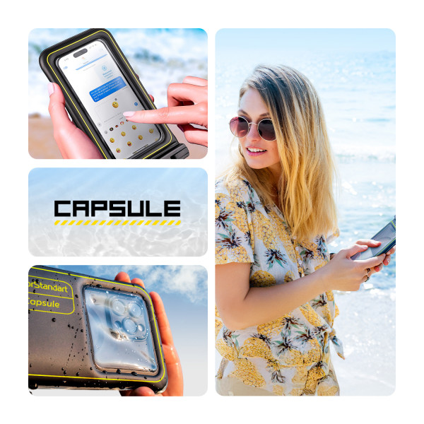 Фото - Чохол для смартфону Armorstandart Capsule Shell Black (ARM84419)