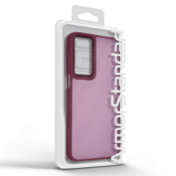 Фото - Чохол для смартфону Armorstandart Frame for Samsung A16 4G Wine Red (ARM84804)