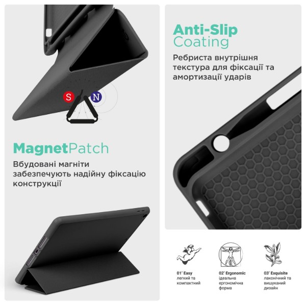 Фото - Уцінка - Чохол для планшету Armorstandart Smart Fold Pen for Lenovo Idea Tab Pro Black (ARM85075)
