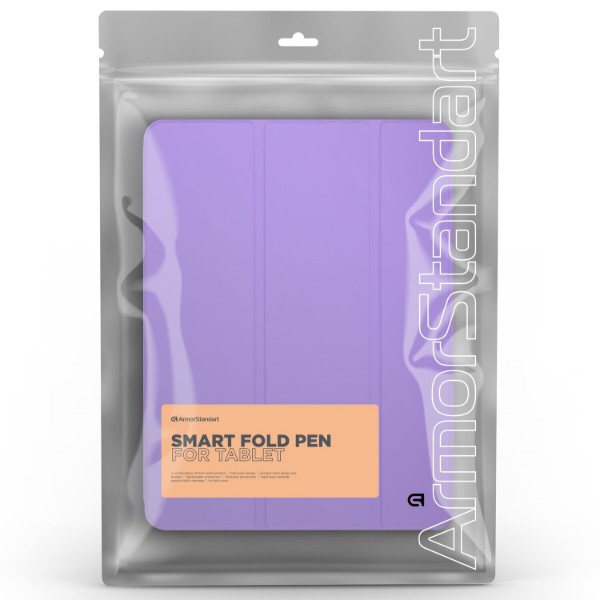 Фото - Чехол для планшета Armorstandart Smart Fold Pen for Samsung Galaxy Tab S9+/S9 FE+/S10+ Light Purple (ARM75014)