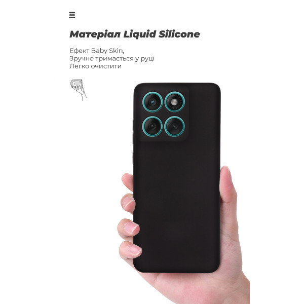 Фото - Чохол для смартфону Armorstandart ICON for Motorola Edge 60 Fusion 5G Camera cover Black (ARM85382)
