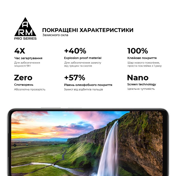 Фото - Захисне скло для смартфону Armorstandart Pro for OPPO A5X 4G/A5X 5G (ARM85392)