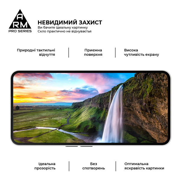 Фото - Захисне скло для смартфону Armorstandart Pro for Nothing Phone (3a) / (3a) Pro Black (ARM85466)