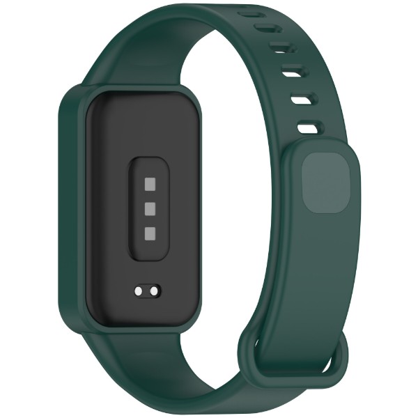 Фото - Ремінець для фітнес-браслету Armorstandart for Xiaomi Smart Band 9 Active / Redmi Smart Band 3 Dark Green (ARM85580)