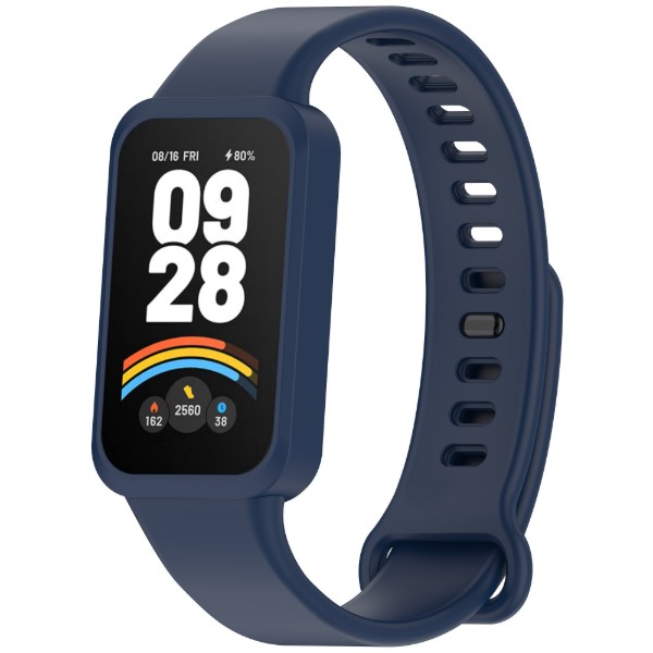 Фото - Ремешок для фитнес-браслета Armorstandart for Xiaomi Smart Band 9 Active / Redmi Smart Band 3 Midnight Blue (ARM85584)