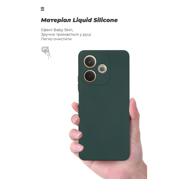 Фото - Чохол для смартфону Armorstandart ICON for OPPO A5 Pro 4G / A5 Pro 5G Camera cover Dark Green (ARM85597)