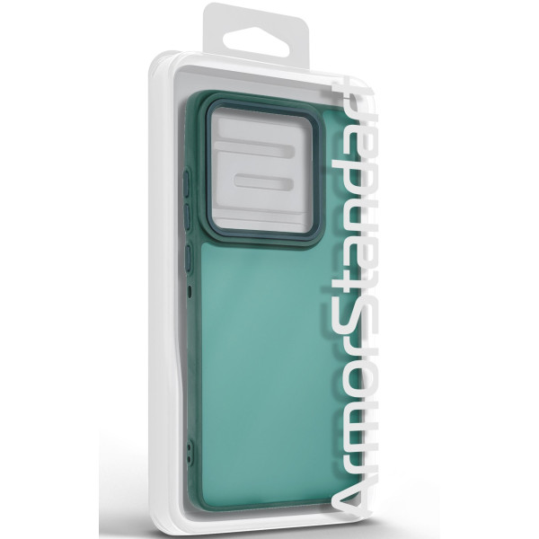 Фото - Чохол для смартфону Armorstandart Frame for Motorola Edge 60 Fusion 5G Dark Green (ARM85602)