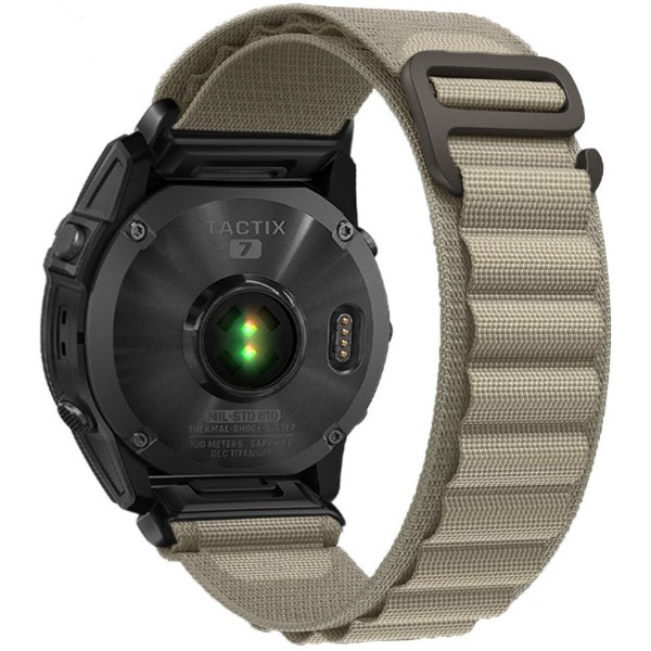Фото - Ремешок для смарт-часов Armorstandart AlpinaStyle for Garmin 20 mm Olive (ARM85690)