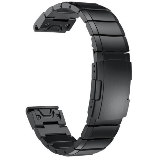 Фото - Ремешок для смарт-часов Armorstandart Metal for Garmin 26 mm Black (ARM85709)
