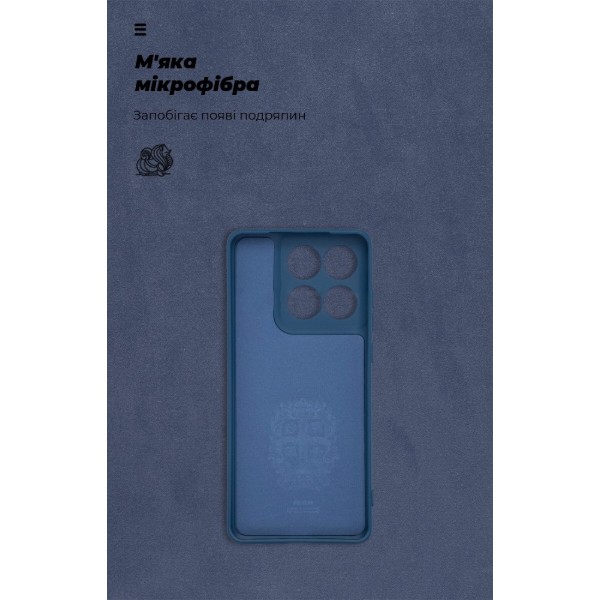 Фото - Чохол для смартфону Armorstandart ICON for Motorola Edge 60 5G Camera cover Dark Blue (ARM85877)