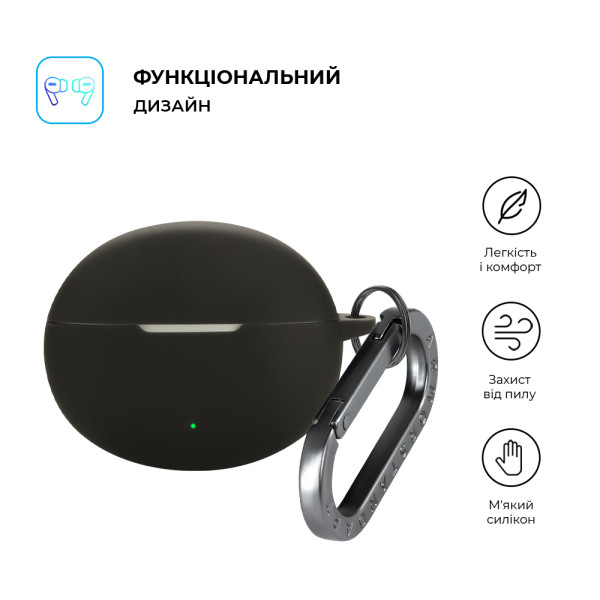 Фото - Чохол для навушників Armorstandart Hang Case for Oppo Enco Free4 Black (ARM86146)
