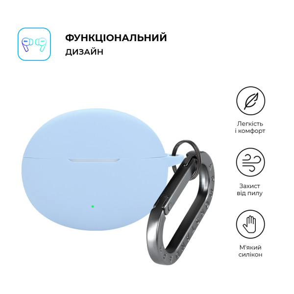 Фото - Чехол для наушников Armorstandart Hang Case for Oppo Enco Free4 Light Blue (ARM86147)