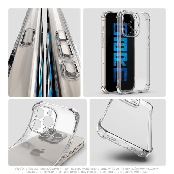 Фото - Чохол для смартфону Armorstandart Air Force for Apple iPhone 17 Pro Camera cover Clear (ARM86228)