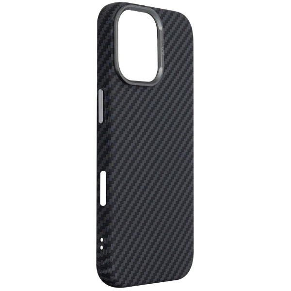 Фото - Чехол для смартфона Armorstandart LikeCarbon2 MagCase for Apple iPhone 17 Carbon Black (ARM86257)