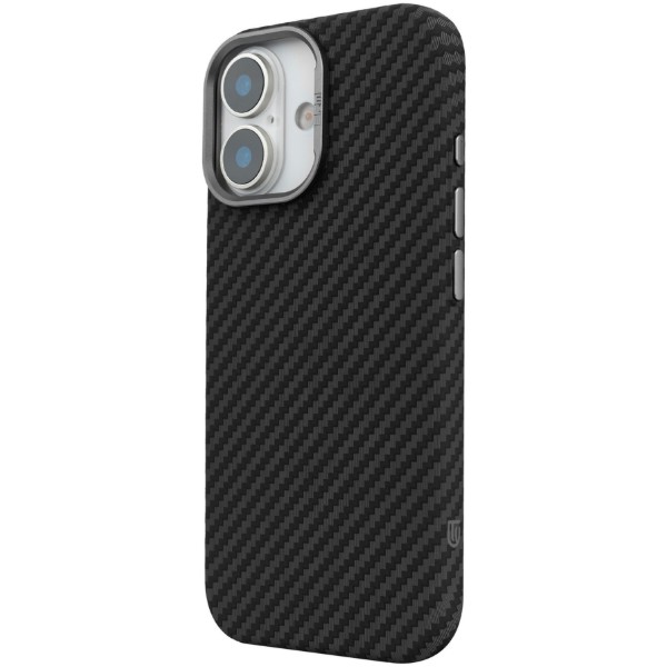 Фото - Чехол для смартфона Armorstandart LikeCarbon2 MagCase for Apple iPhone 17 Carbon Black (ARM86257)