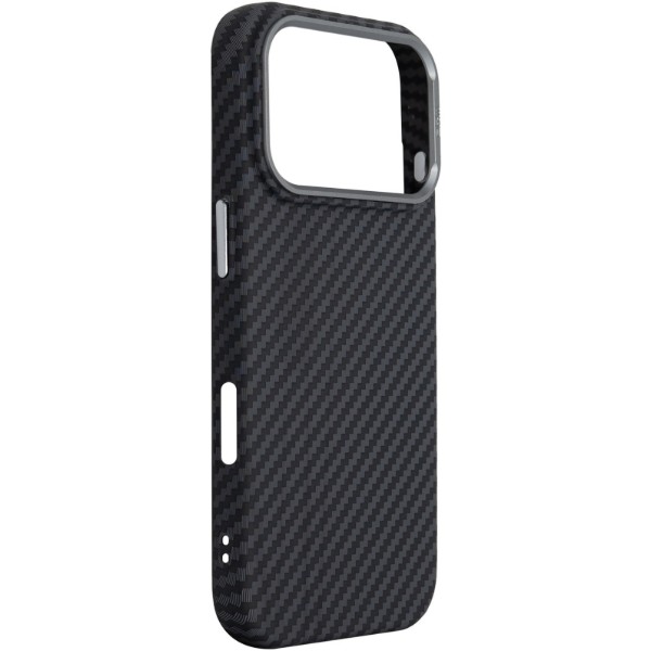 Фото - Чохол для смартфону Armorstandart LikeCarbon2 MagCase for Apple iPhone 17 Pro Carbon Black (ARM86258)