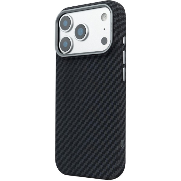 Фото - Чохол для смартфону Armorstandart LikeCarbon2 MagCase for Apple iPhone 17 Pro Carbon Black (ARM86258)