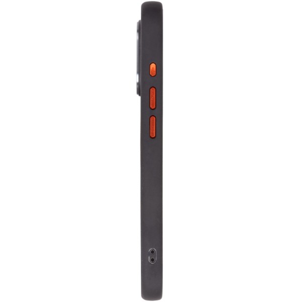 Фото - Чехол для смартфона Armorstandart Unit MagCase SE for Apple iPhone 17 Black Orange (ARM86314)