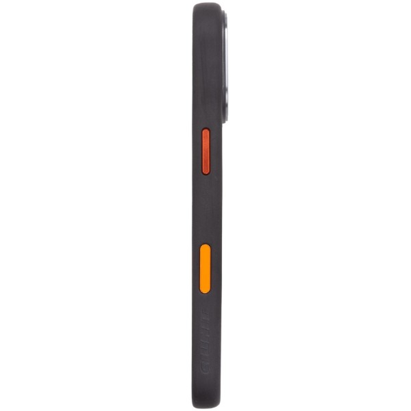 Фото - Чехол для смартфона Armorstandart Unit MagCase SE for Apple iPhone 17 Black Orange (ARM86314)