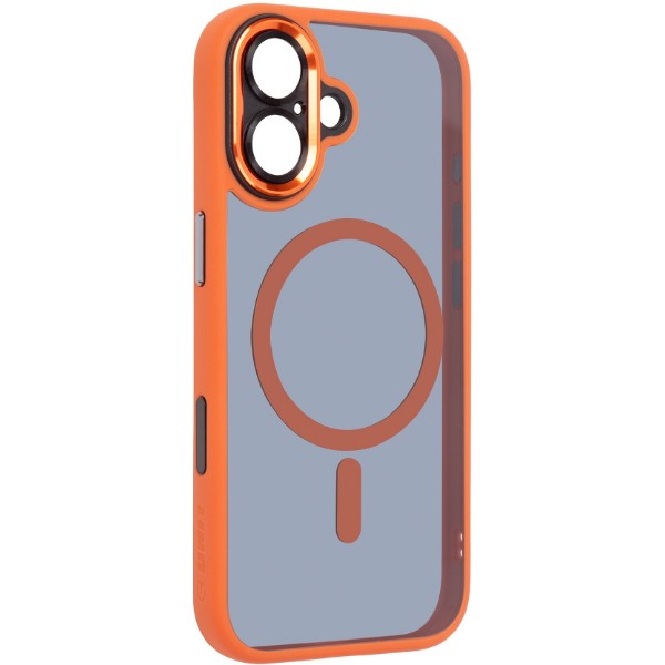 Фото - Чехол для смартфона Armorstandart Unit MagCase SE for Apple iPhone 17 Orange Black (ARM86315)