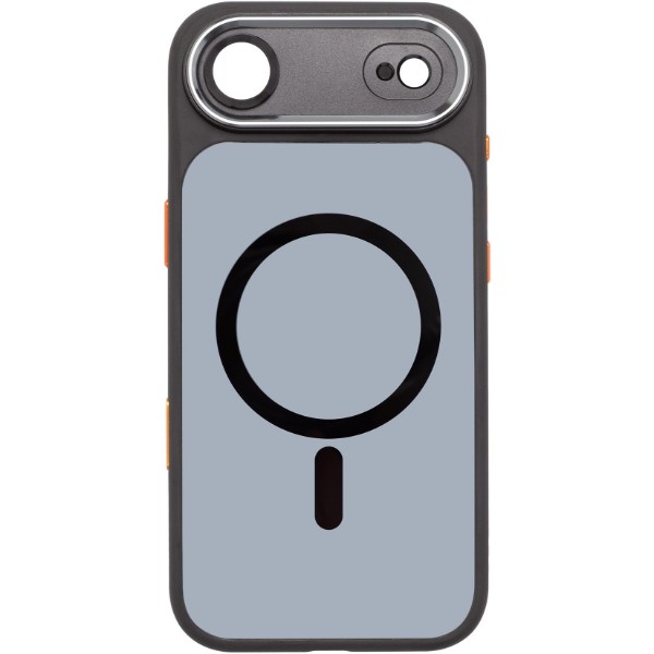 Фото - Чехол для смартфона Armorstandart Unit MagCase SE for Apple iPhone 17 Air Black Orange (ARM86326)