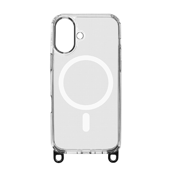 Фото - Чохол для смартфону Armorstandart Crossbody Air MagSafe Rope for Apple iPhone 16 Clear (ARM86376)