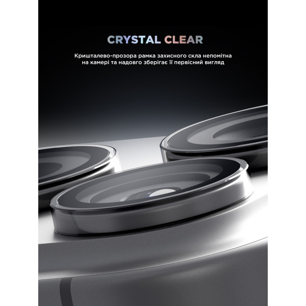 Фото - Захисне скло для смартфону Armorstandart для камери Supreme BI for iPhone 17 Pro/17 Pro Max Clear (ARM86441)