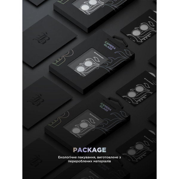 Фото - Захисне скло для смартфону Armorstandart для камери Supreme BI for iPhone 17 Black (ARM86442)