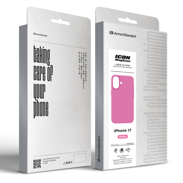 Фото - Чохол для смартфону Armorstandart ICON2 MagCase for Apple iPhone 17 Peony (ARM86671)