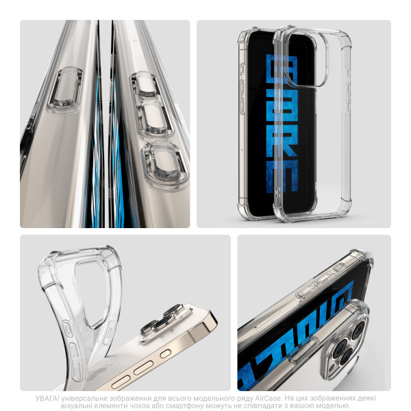 Фото - Чохол для смартфону Armorstandart Air Force for Apple iPhone 17 Air Clear (ARM86735)