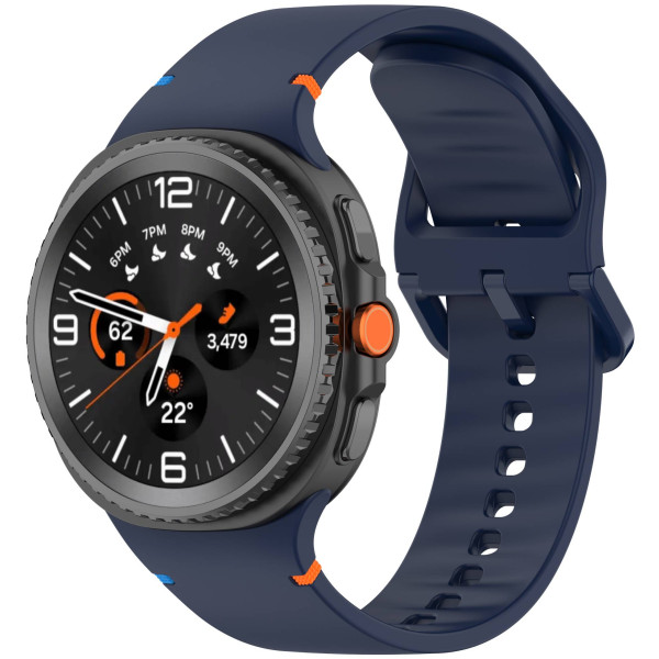 Фото - Ремінець для смарт-годинника Armorstandart for Samsung Galaxy Watch 8 / 8 Classic (22x132 mm) Dark Blue (ARM86870)