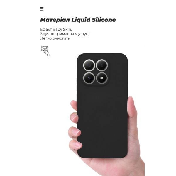 Фото - Чехол для смартфона Armorstandart ICON for Xiaomi 15T 5G Camera cover Black (ARM86985)