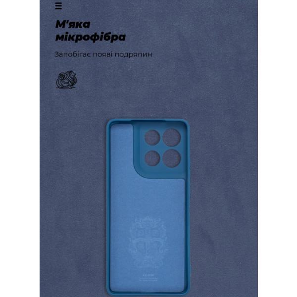 Фото - Чохол для смартфону Armorstandart ICON for Motorola G86 5G Camera cover Dark Blue (ARM87033)