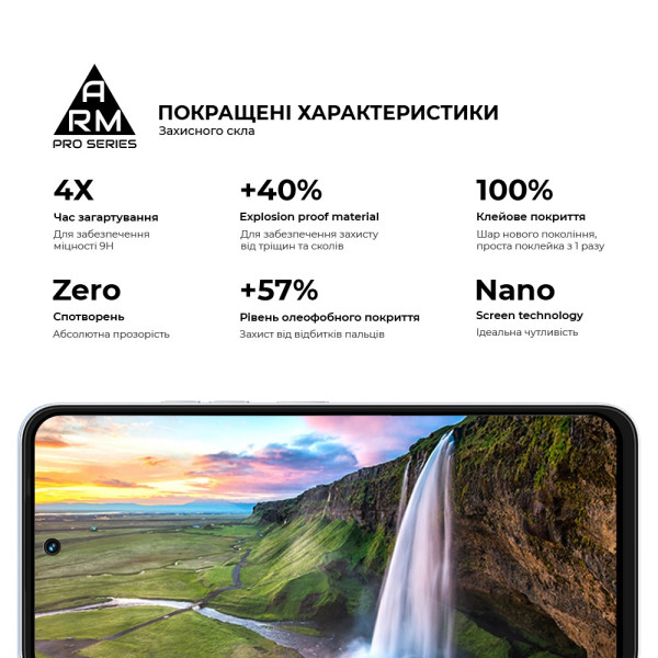 Фото - Захисне скло для смартфону Armorstandart Pro for Tecno Spark Go 2 4G (ARM87128)