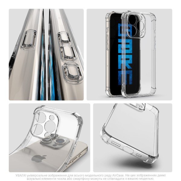 Фото - Чехол для смартфона Armorstandart Air Force for Tecno Spark Go 2 4G Camera cover Clear (ARM87133)