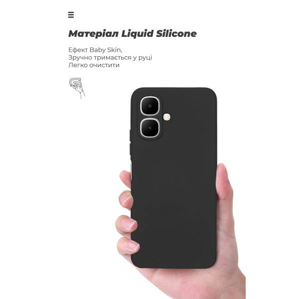 Фото - Чохол для смартфона Armorstandart ICON for Infinix Smart 10 4G Camera cover Black (ARM87152)
