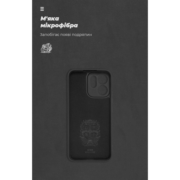Фото - Чохол для смартфону Armorstandart ICON for OPPO Reno14 F 5G / Reno14 FS 5G Camera cover Black (ARM87154)