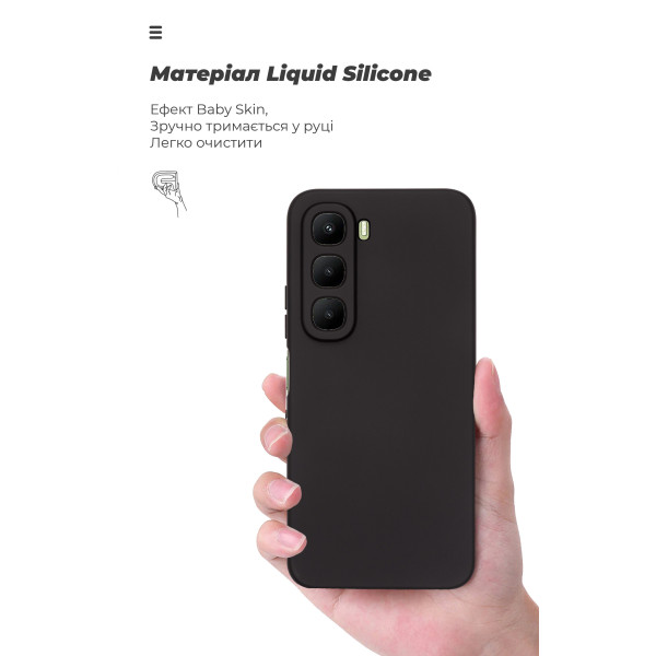 Фото - Чохол для смартфона Armorstandart ICON for Infinix Hot 60 4G Camera cover Black (ARM87252)