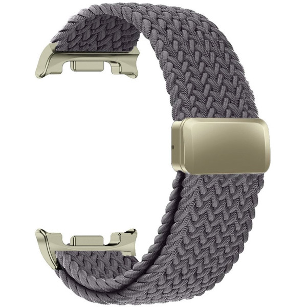 Фото - Ремінець для смарт-годинника Armorstandart Braided Solo Loop for Samsung Watch 8 / 8 Classic (20x113 mm) Charcoal (ARM87353)