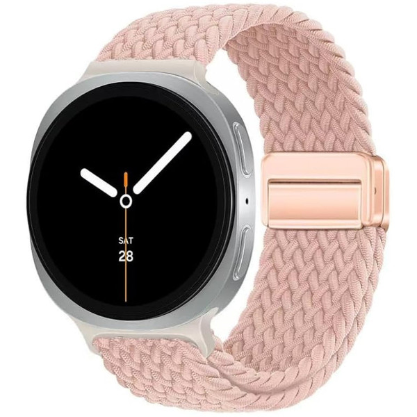 Фото - Ремешок для смарт-часов Armorstandart Braided Solo Loop for Samsung Watch 8 / 8 Classic (20x113 mm) Rose Gold (ARM87356)