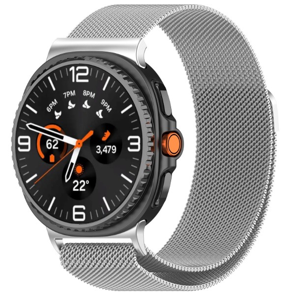 Фото - Ремешок для смарт-часов Armorstandart Milanese Magnetic Samsung Watch 9 / 9 Classic / 8 / 8 Classic (20x113 mm) Silver (ARM87361)
